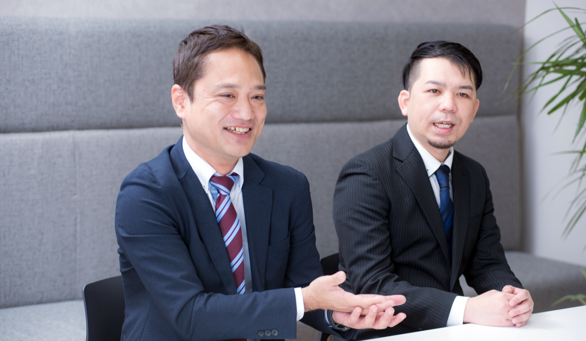 株式会社SEEC 松川尚生氏と砂川和寛氏