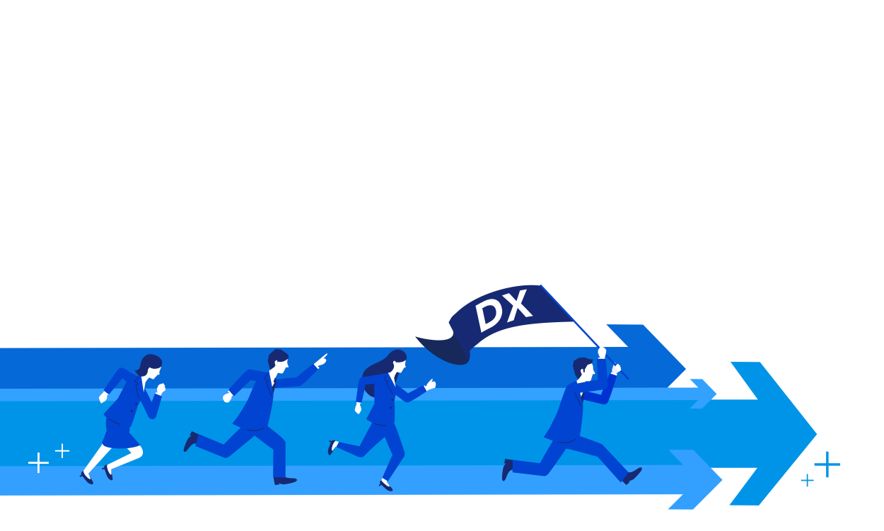 DXのStepのイラスト